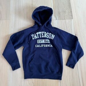 Patterson California Hoodie Sweatshirt Long Sleeve Size Medium